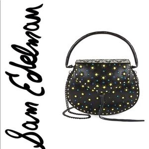 NWT Sam Edelman Georgia Iron Hard Case Purse